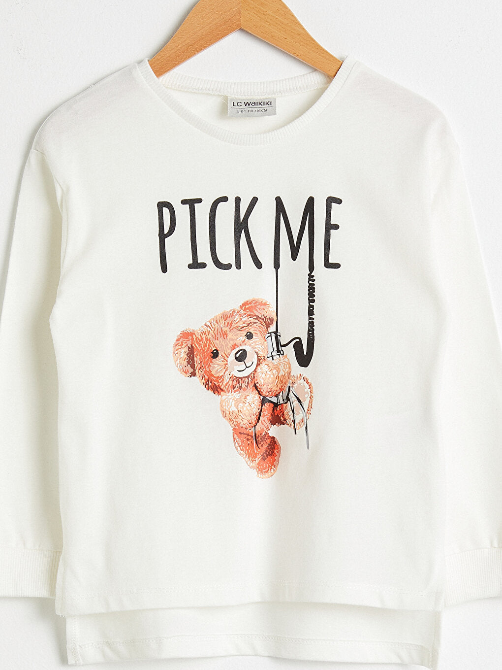 Girl's Printed Cotton T-Shirt