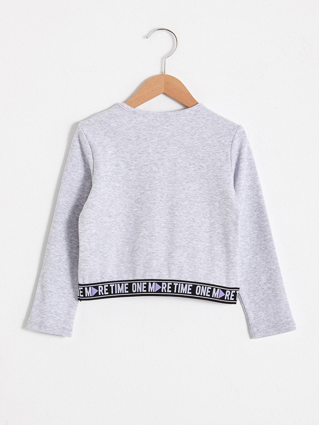 Girl's Slogan Text Printed T-Shirt