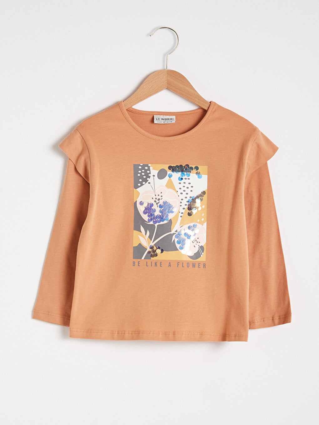 Girl's Printed Cotton T-Shirt