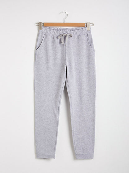 Elastic Waist Pajama Bottoms