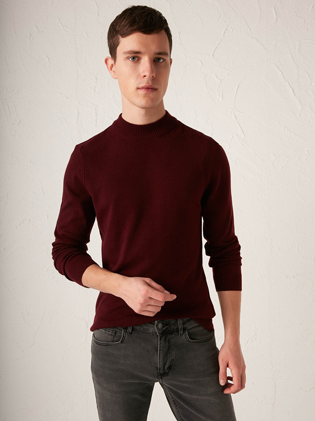 Half Turtleneck Fine Knitwear Sweater