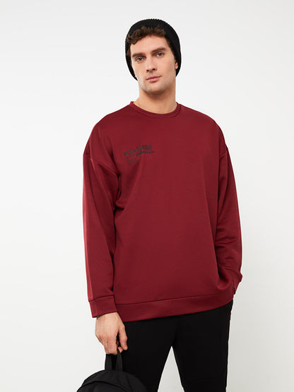 Oversize Crew Neck Sweatshirt