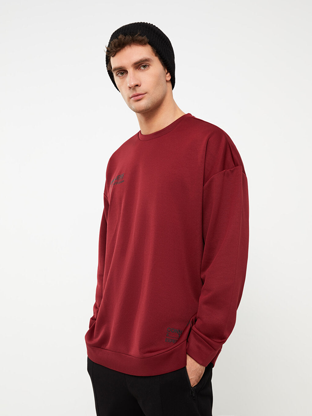 Oversize Crew Neck Sweatshirt