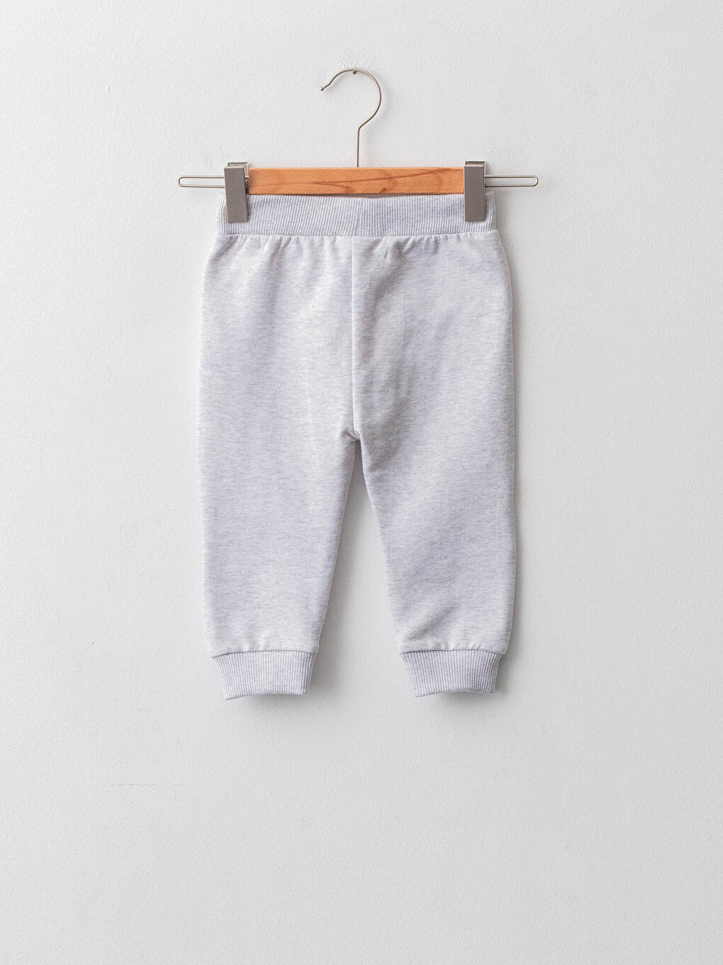 Basic Baby Boy Trousers with Elastic Waist