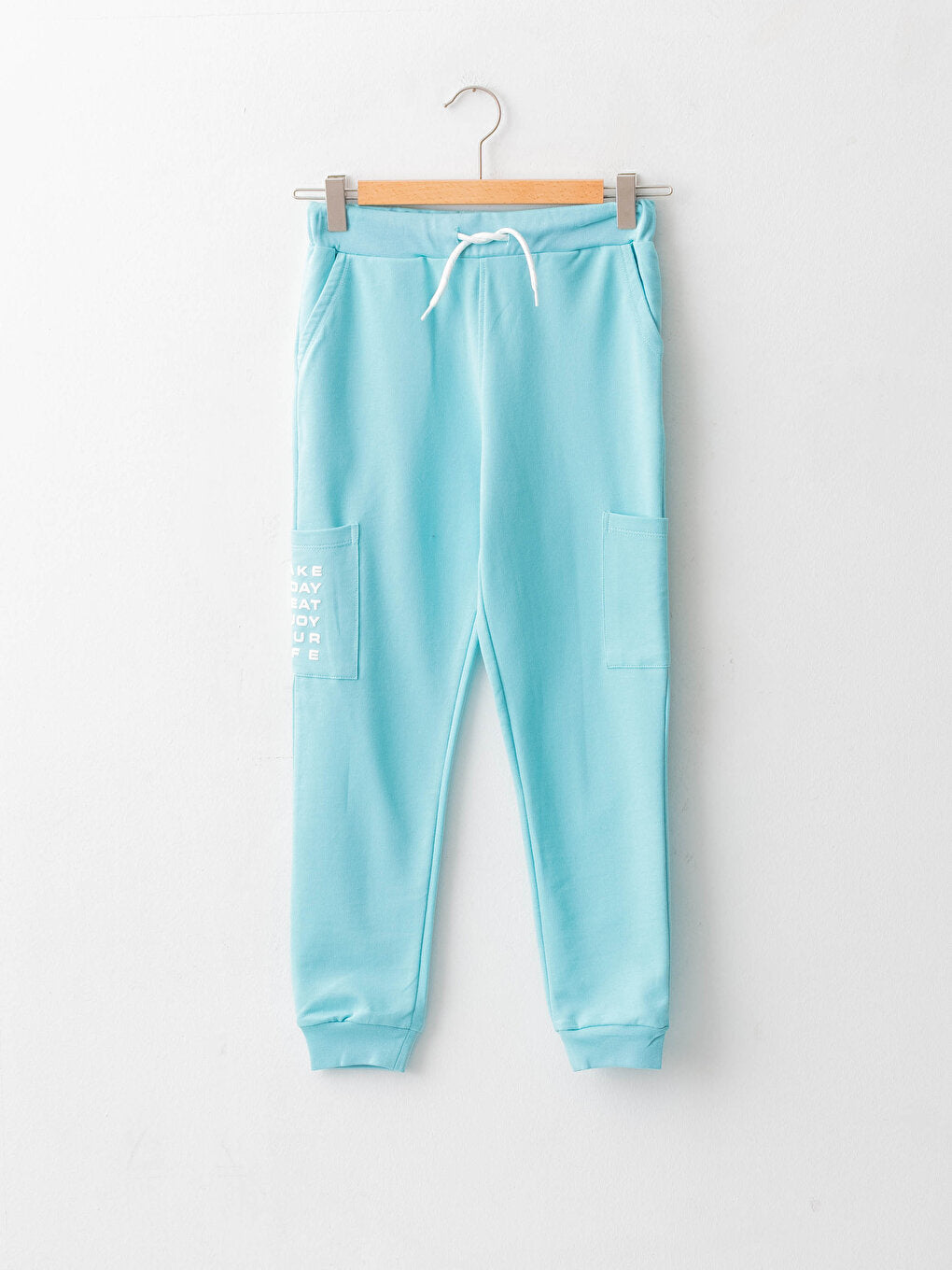 Printed Boys' Jogger Sweatpants with Elastic Waist