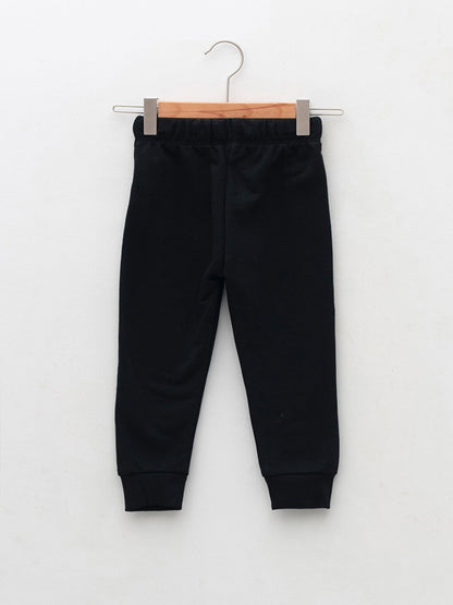 Basic Baby Boy Jogger Sweatpants with Elastic Waist