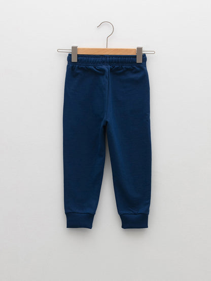 Basic Baby Boy Jogger Sweatpants with Elastic Waist