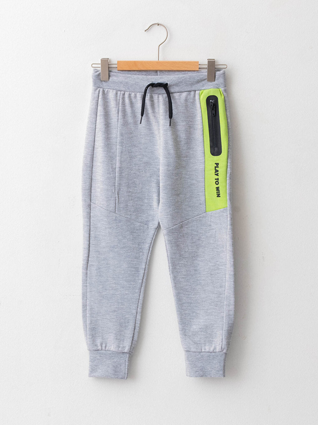 Printed Boys' Jogger Sweatpants with Elastic Waist