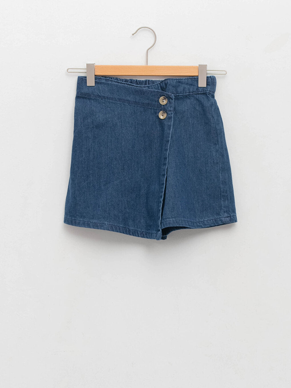 Cotton Girl's Jean Shorts Skirt