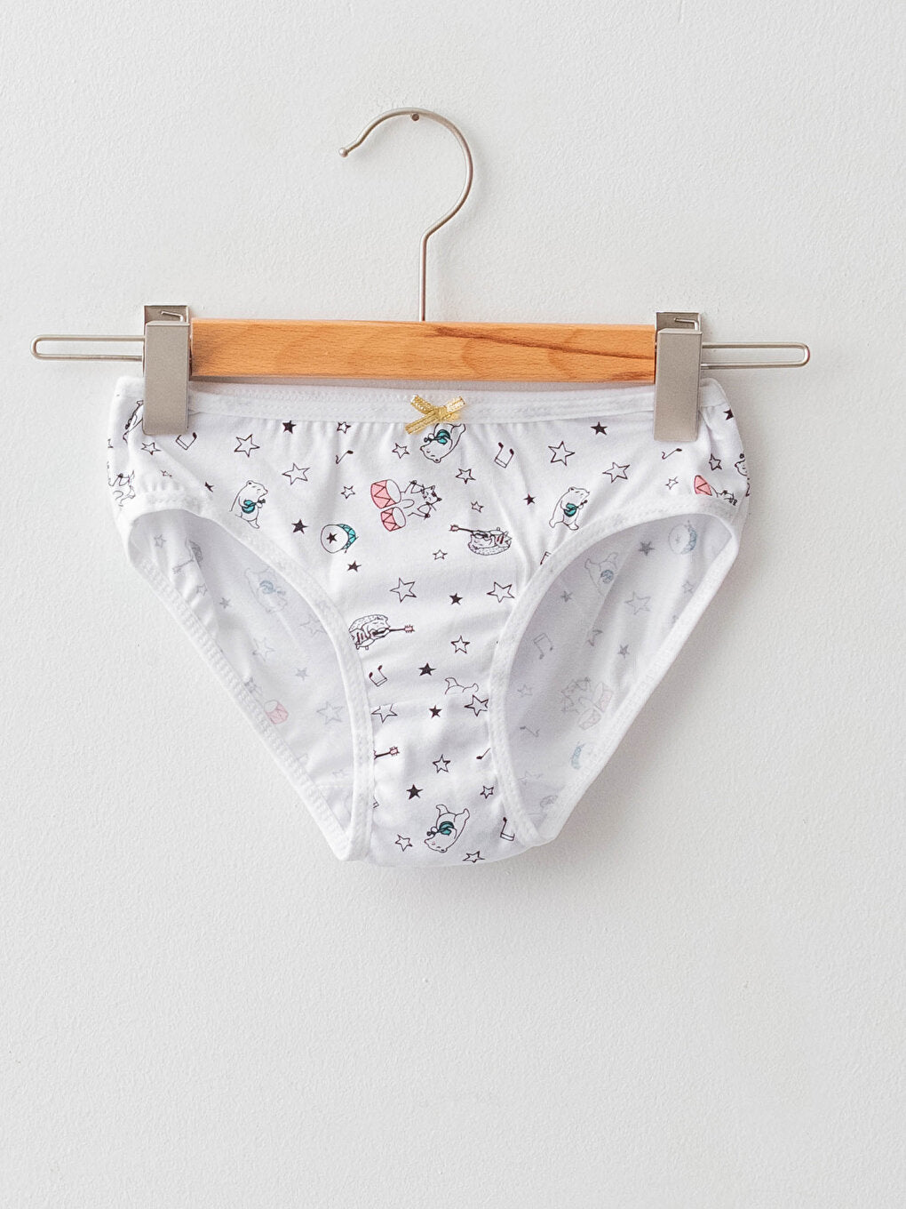 Printed Cotton Girl's Panties 4-pack