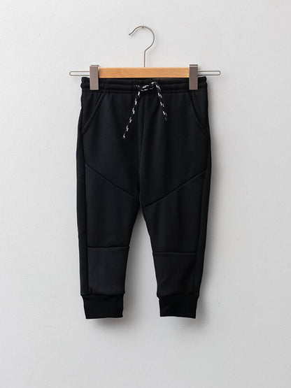 Basic Baby Boy Jogger Tracksuit Bottom with Elastic Waist