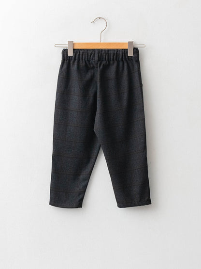 Baby Boy Trousers with Elastic Waist