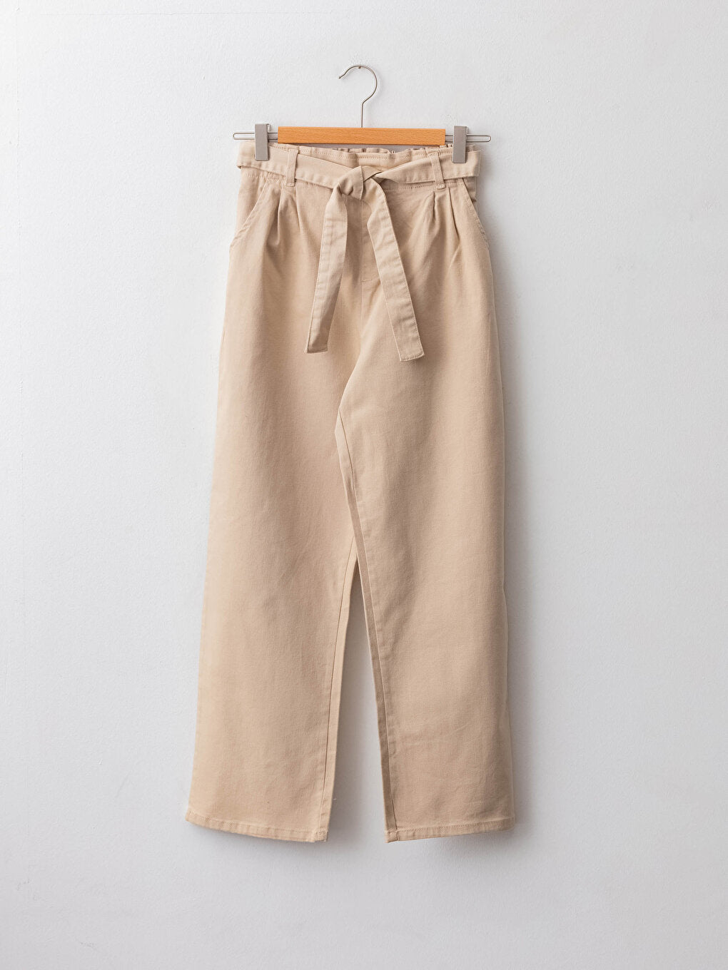 Basic Gabardine Girl's Trousers