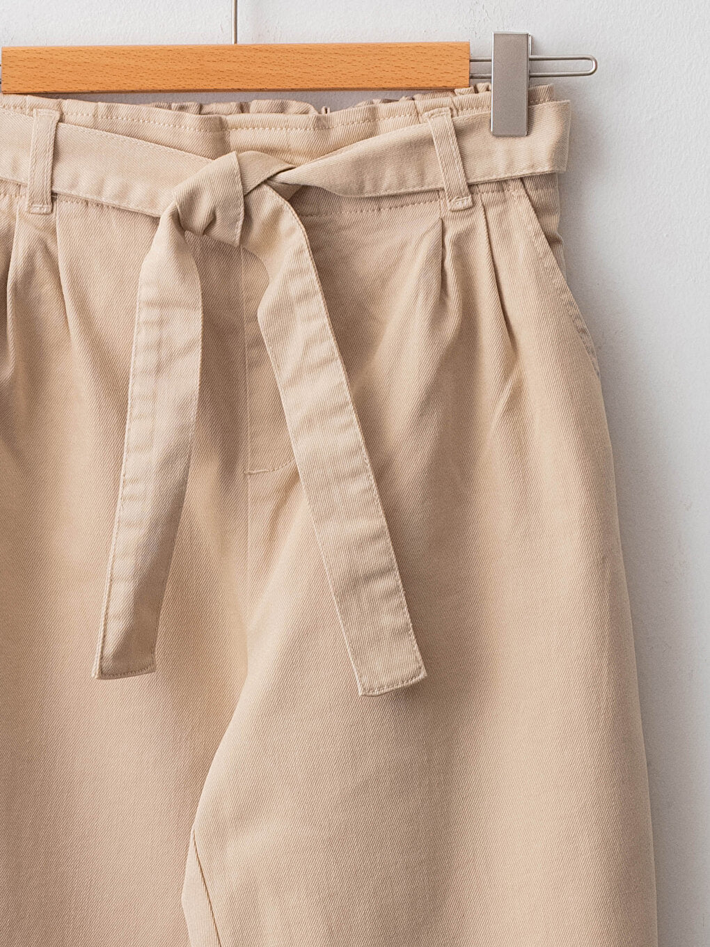 Basic Gabardine Girl's Trousers