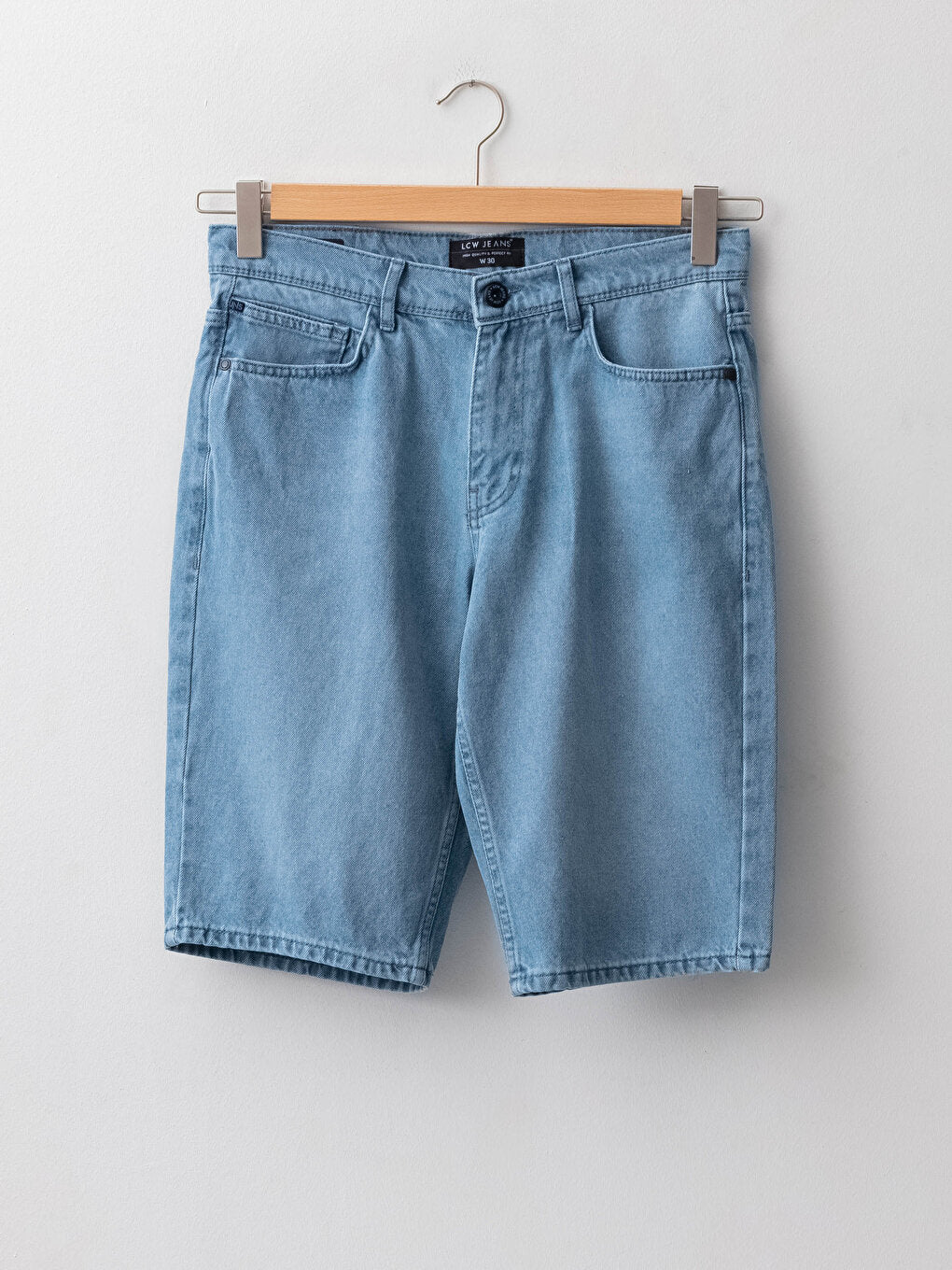 Standard Fit Bermuda Men's Jean Shorts