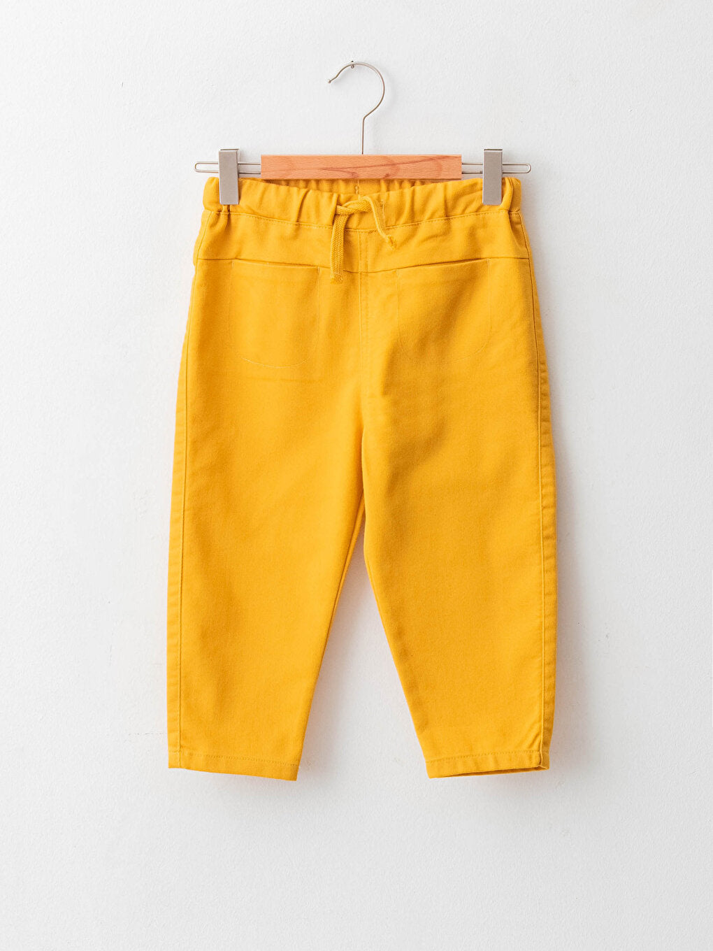 Basic Baby Boy Trousers with Elastic Waist