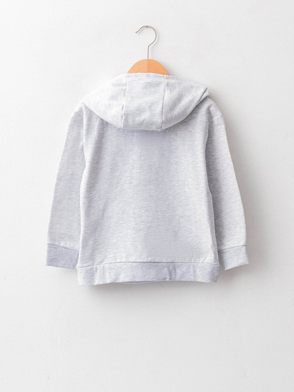 Hooded Basic Long Sleeve Boy's Sweatshirt