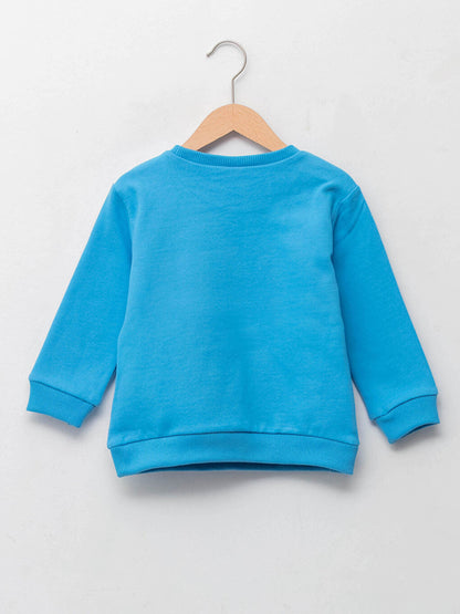 Crew Neck Long Sleeve Baby Boy Sweatshirt