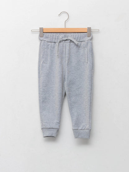 Basic Baby Boy Jogger Tracksuit Bottom with Elastic Waist