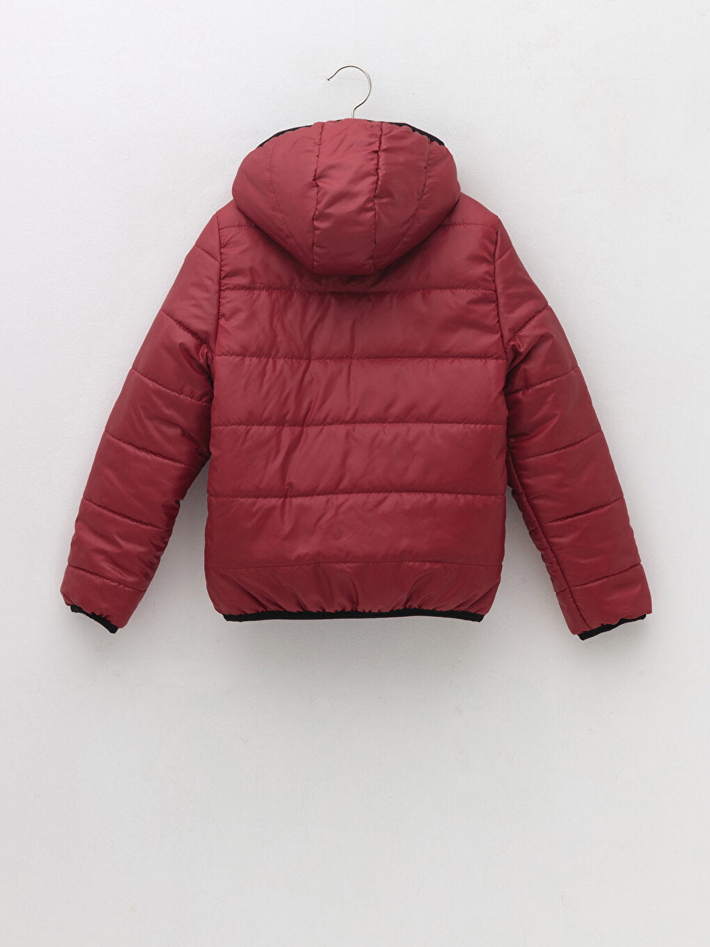 Hooded Basic Boy's Puffer Coat