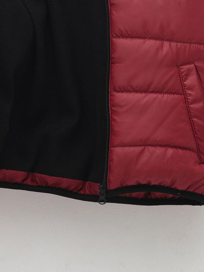 Hooded Basic Boy's Puffer Coat