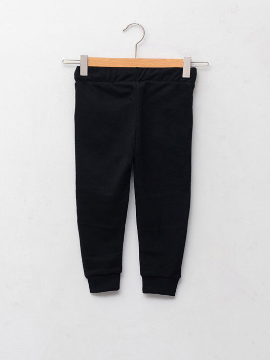 Basic Baby Boy Jogger Sweatpants with Elastic Waist