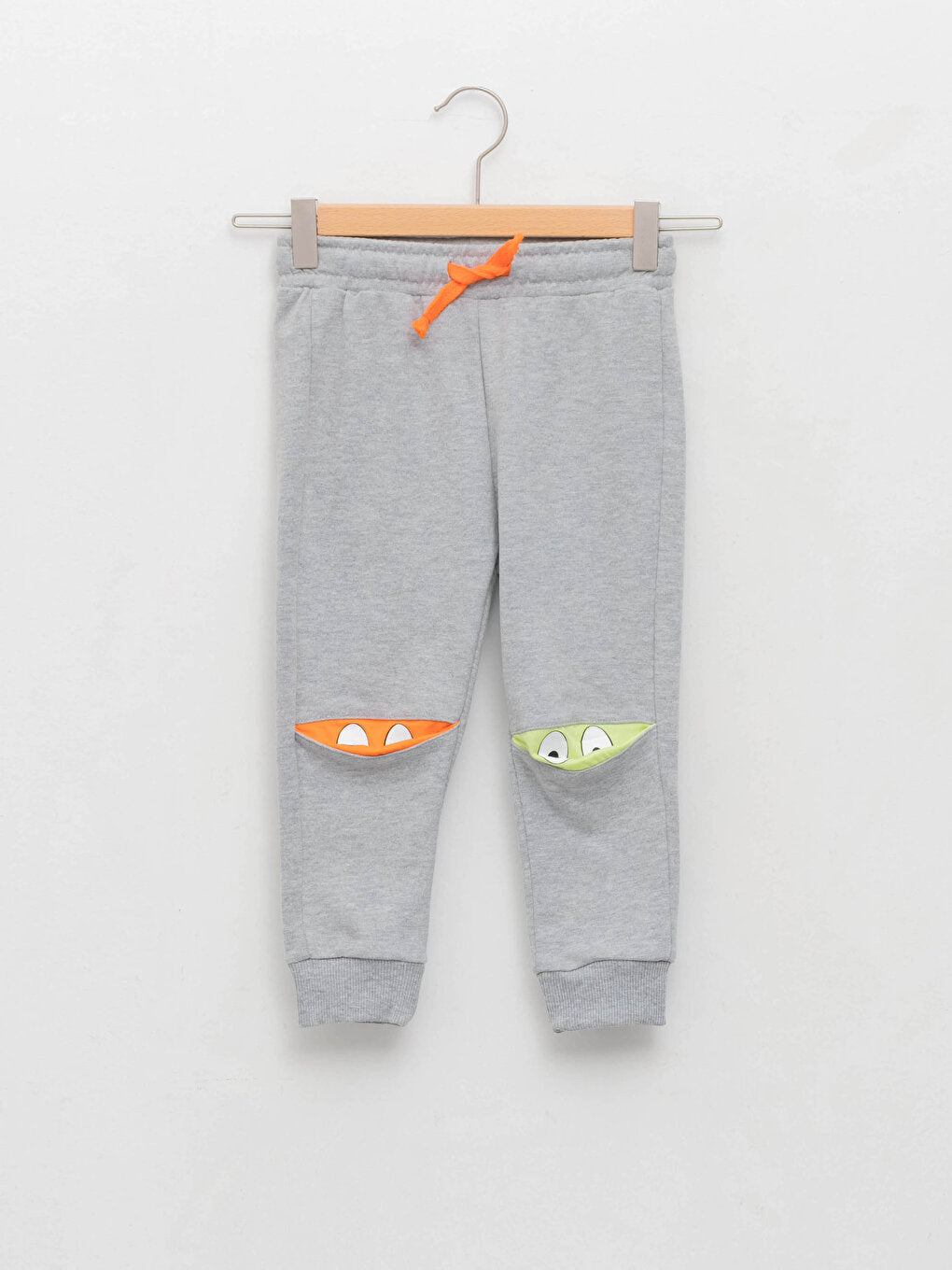 Printed Baby Boy Tracksuit Bottom with Elastic Waist