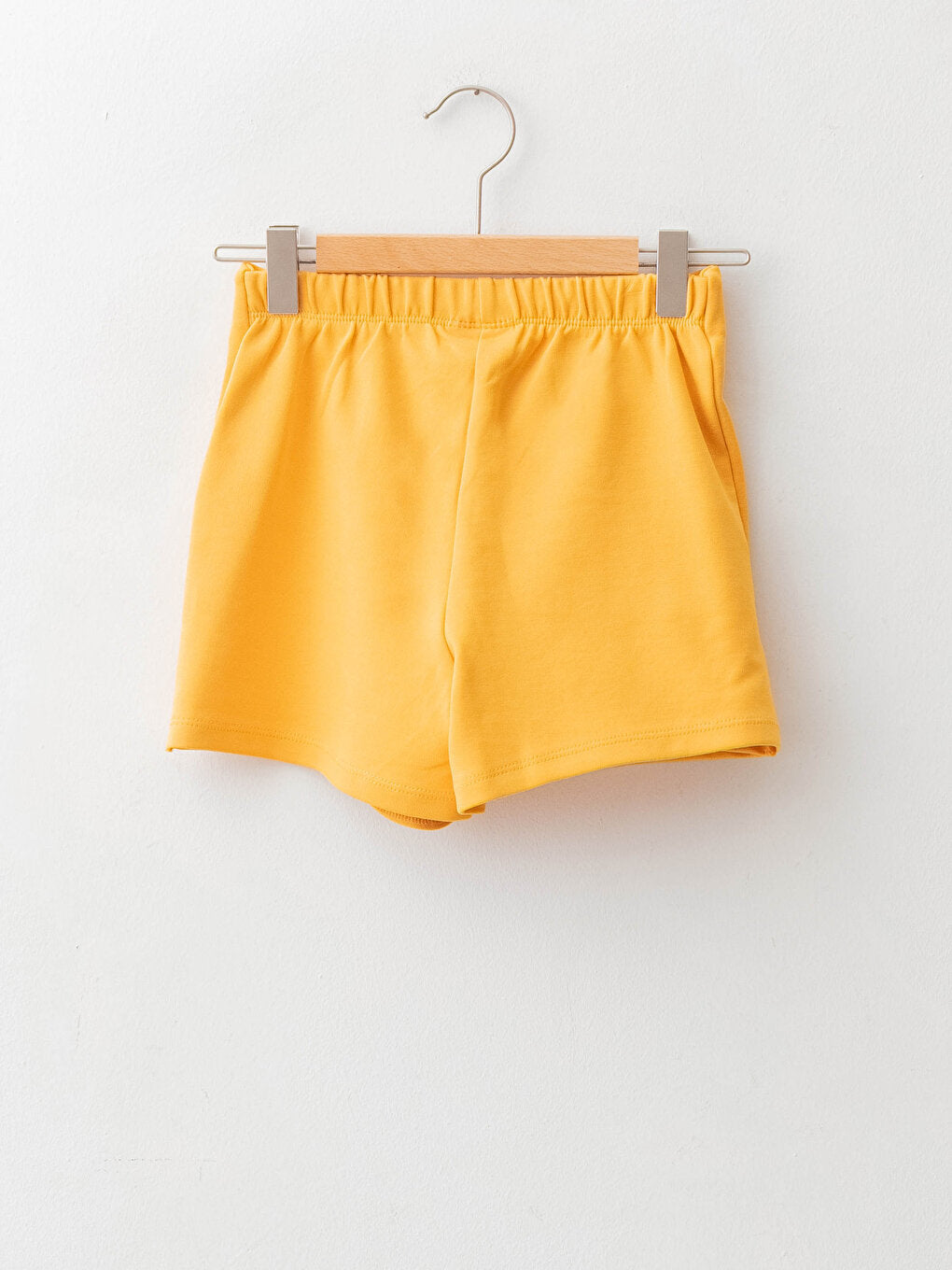 Basic Ruffle Detailed Girl's Shorts Skirt