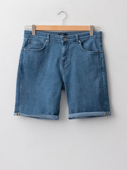 Standard Fit Men's Jean Shorts