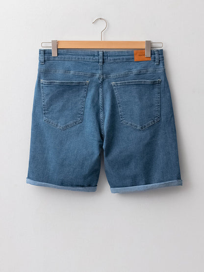 Standard Fit Men's Jean Shorts