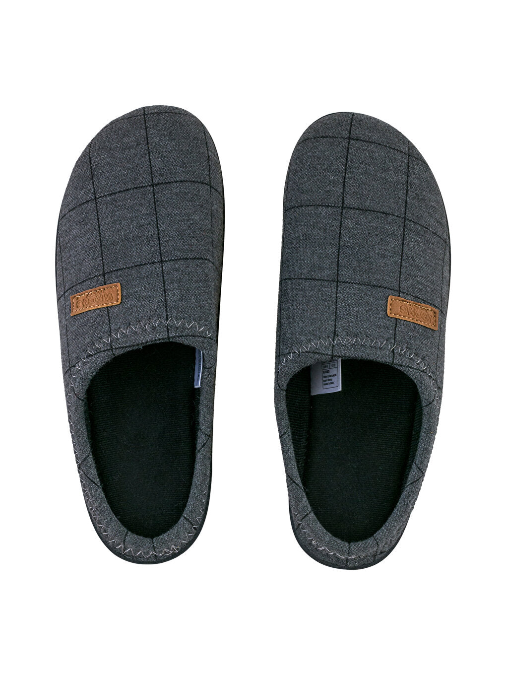 Label Printed Men's Home Slippers