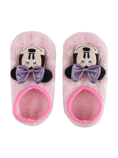 Minnie Mouse Printed Girl's Home Socks