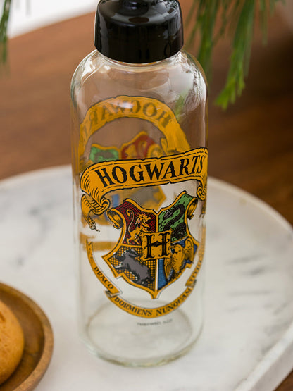 Hogwarts Printed Glass Flask 500 Ml