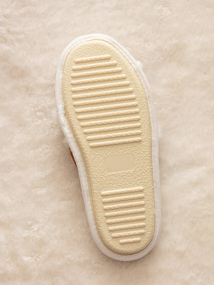 Women's House Slippers with Cross Band