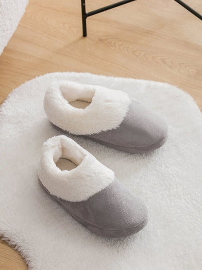 Plush Padded Women Home Slippers