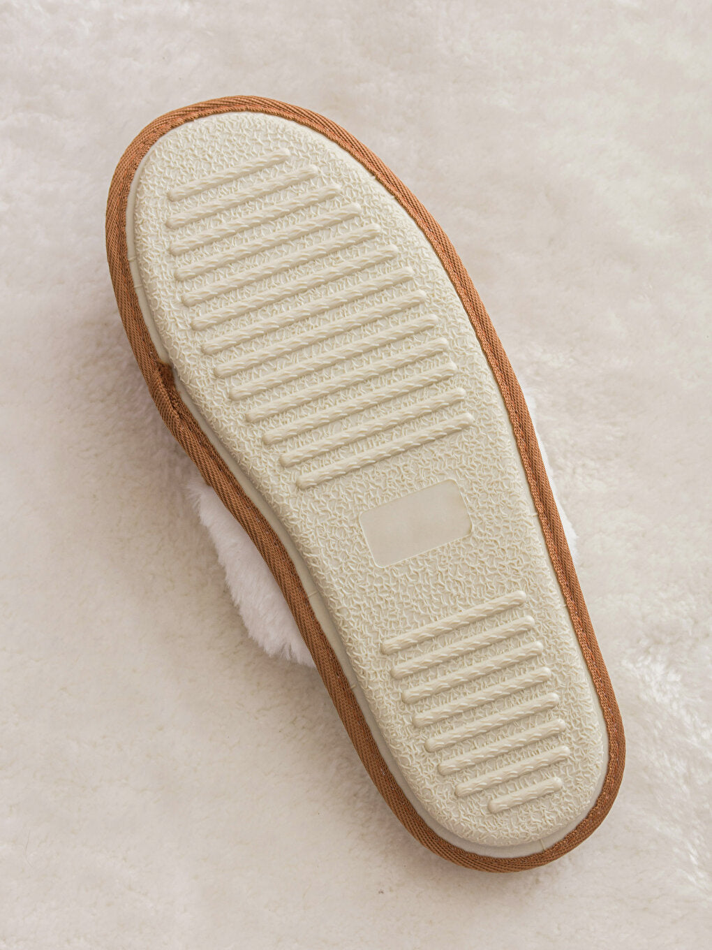 Front Closed Plush Women Home Slippers