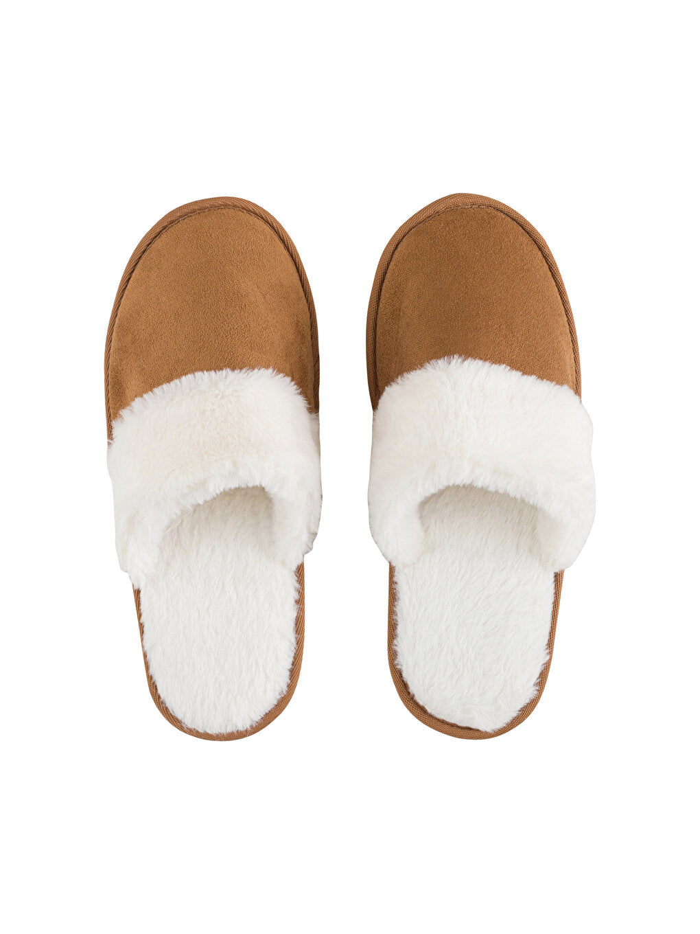 Front Closed Plush Women Home Slippers