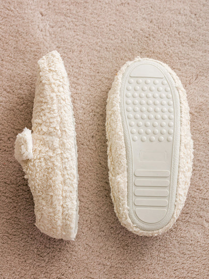 Plush Women's Home Shoes