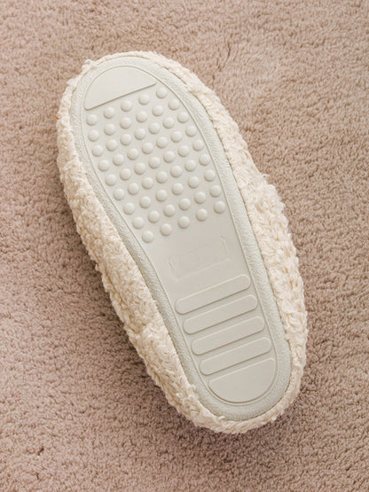 Plush Women's Home Shoes