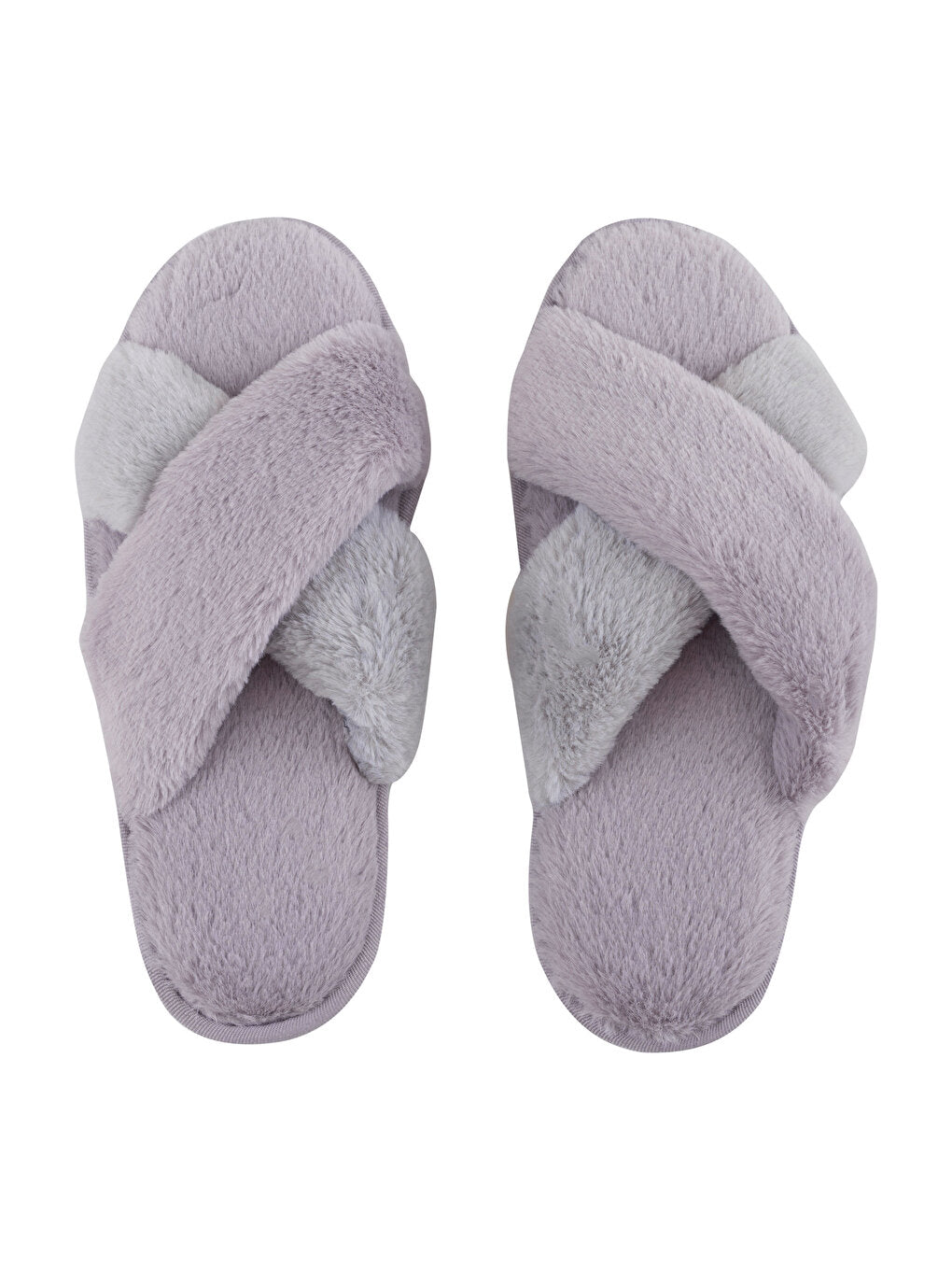 Women's House Slippers with Cross Band