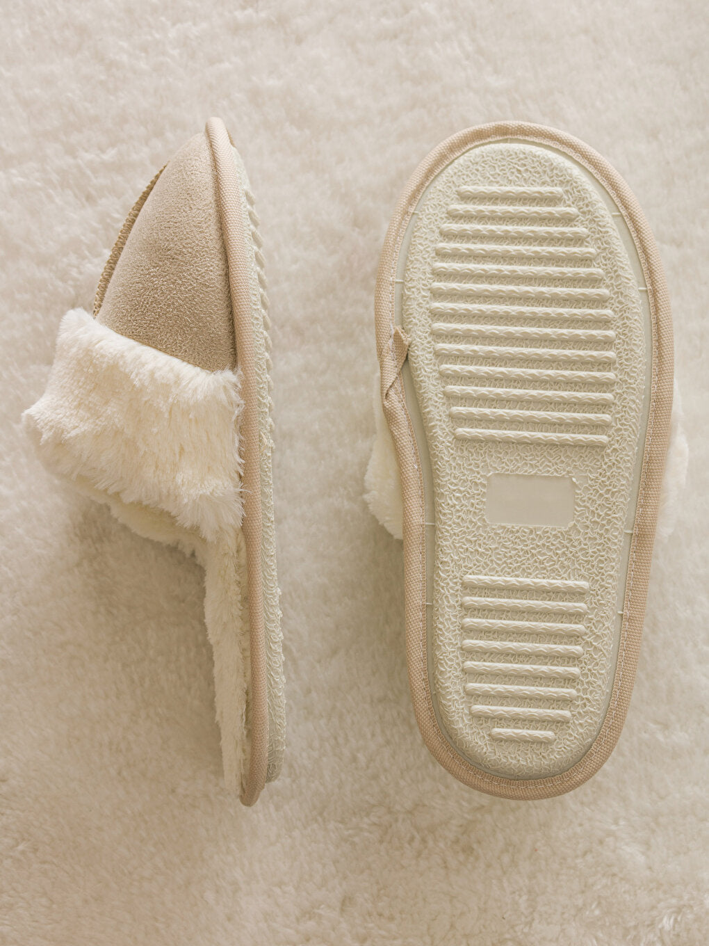 Front Closed Suede Women's Home Slippers