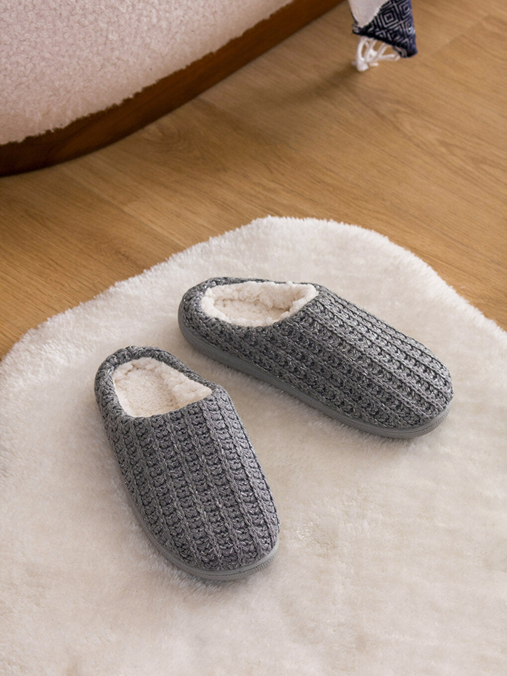 Women Plush House Slippers