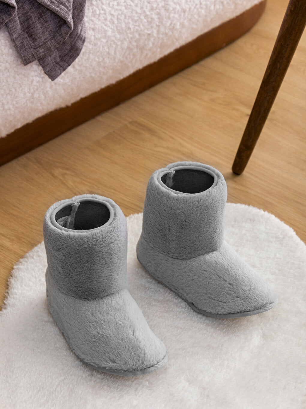 Flat Plush Women's Home Boots