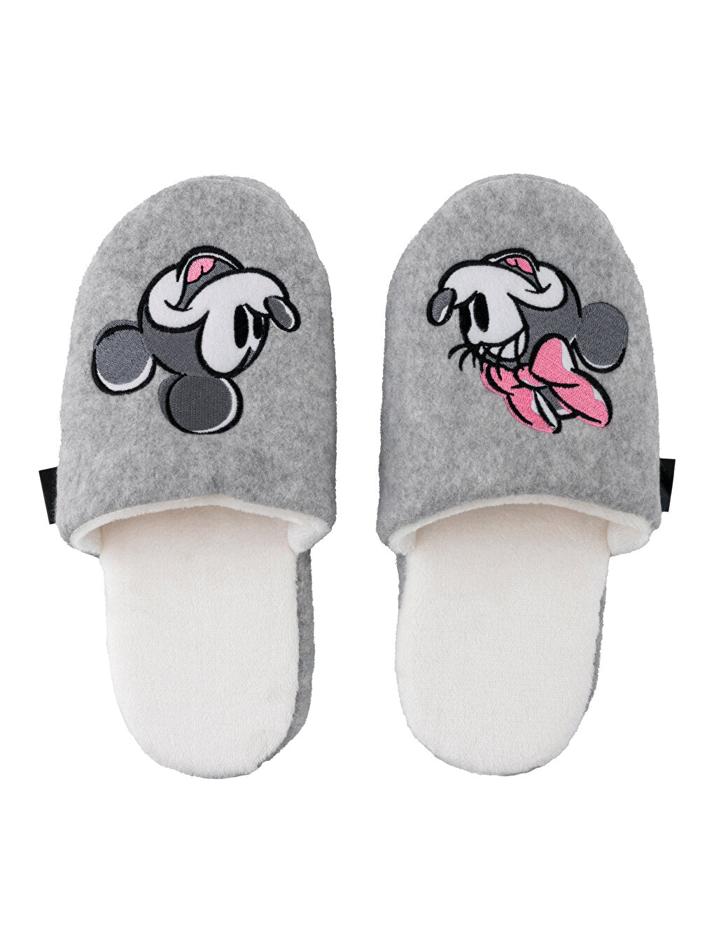 Minnie Mouse Embroidered Women's House Slippers