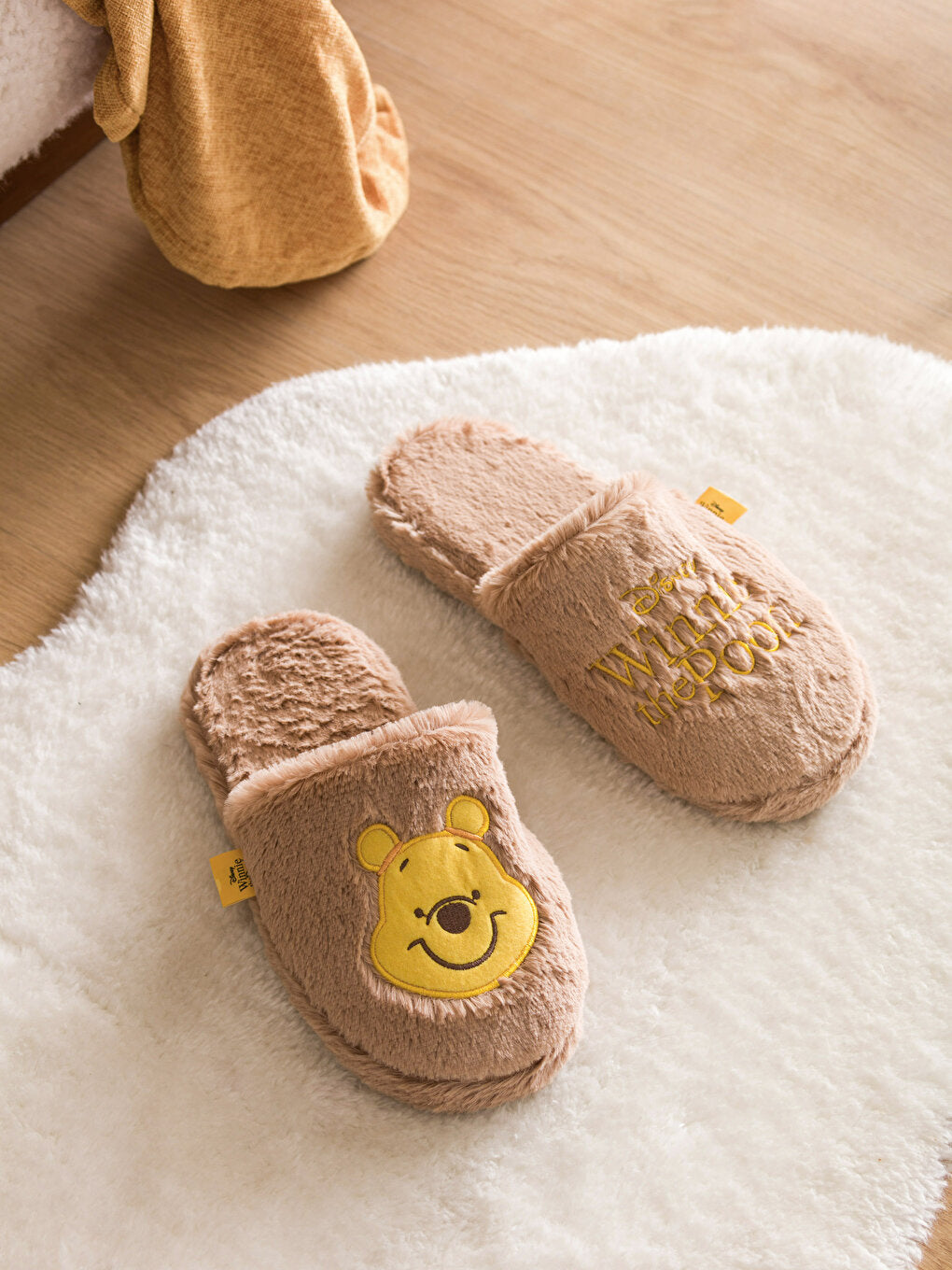 Winnie the Pooh Embroidered Women's House Slippers