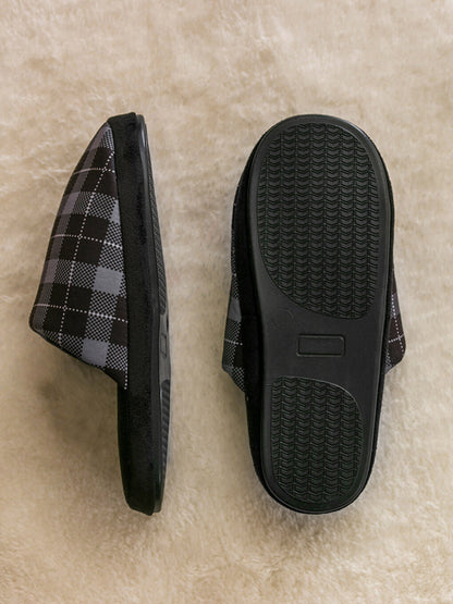 Patterned Men's House Slippers