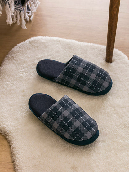 Patterned Men's House Slippers