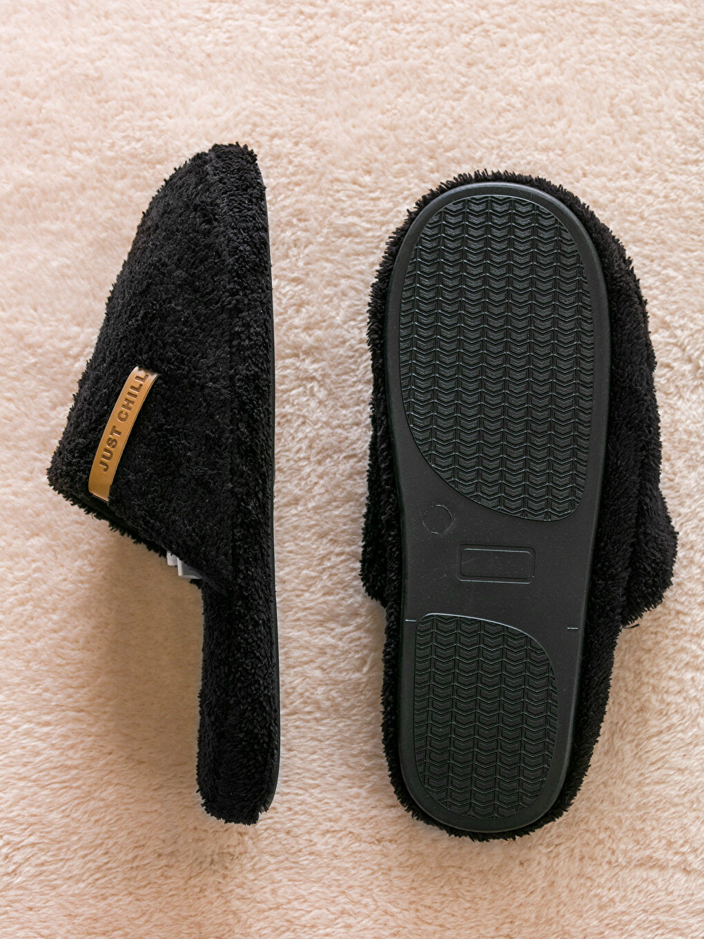 Plush Men's House Slippers