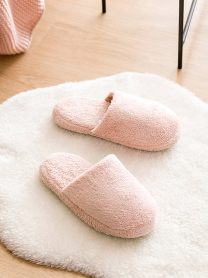 Plush Women's House Slippers