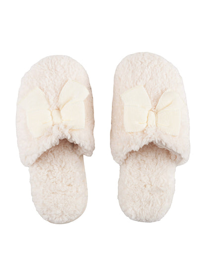 Bowknot Detailed Women's House Slippers